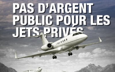 Aéroport de Sion : tous les contribuables valaisans appelés à financer les vols en jets privés ?